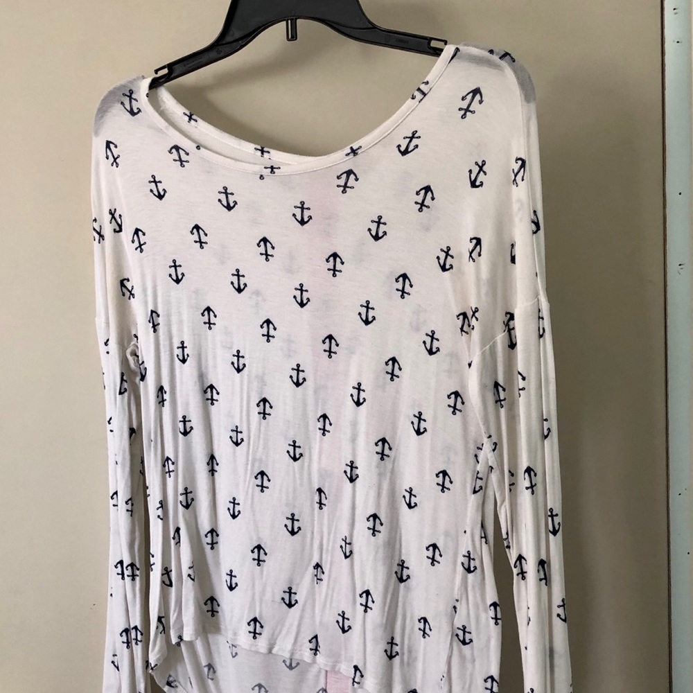 Hippie Rose Long-sleeve Top Red Sipper